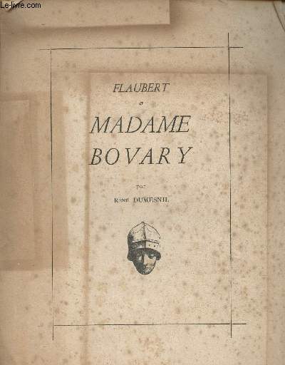 Flaubert et Madame Bovary (Collection de documents des textes français) - Dum... - Afbeelding 1 van 1
