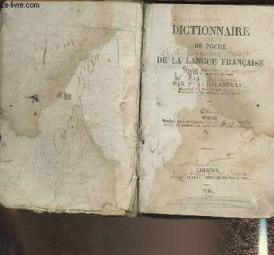 Dictionnaire de poche de la langue fanaise