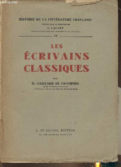 Les crivains classiques (Collection 