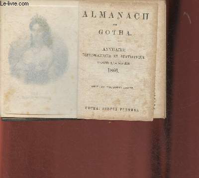 Almanach de Gotha- Annuaire diplomatique et statistique pour l'anne 1866