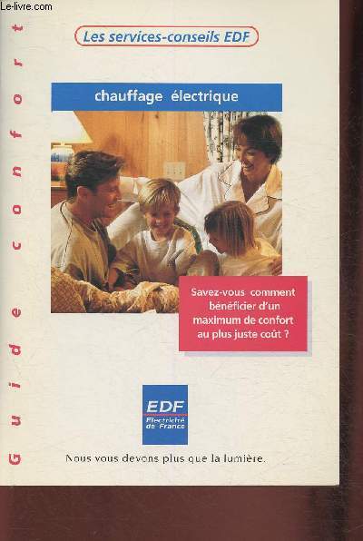 Guide confort EDF- Chauffage lectrique