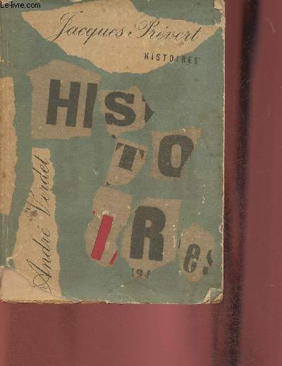 Histoires, Pomes de Jacques Prvert et Andr Verdet