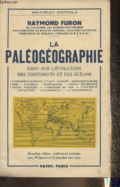 La palogographie- Essai sur l'volution des continents et des ocans