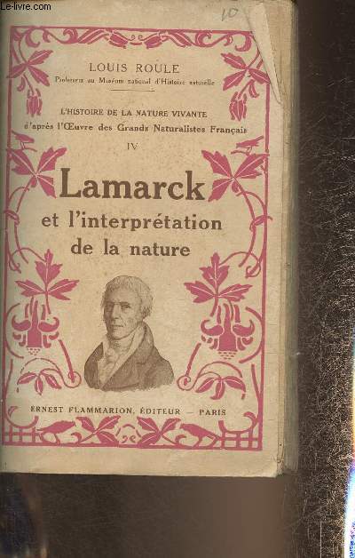 Lamarck et l'interprtation de la nature (Collection 