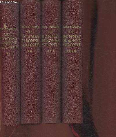 Les hommes de bonne volont- Edition complte en 4 volumes