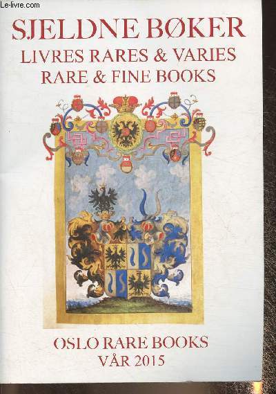 Catalogue de Livres rares et varis