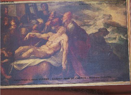 Dpliant de vente aux enchres/26 octobre 1985- Meubles anciens et de style, objets de bel ameublement, tableaux, etc