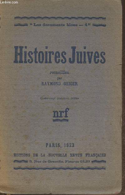 Histoires juives