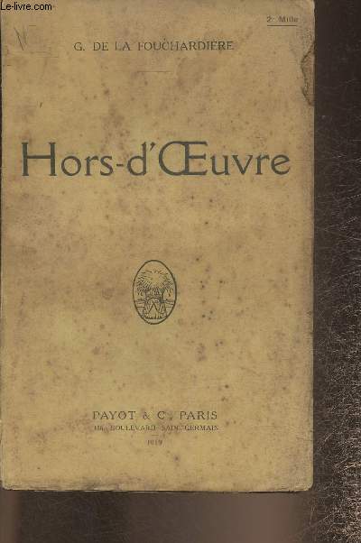 Hors-D'oeuvre