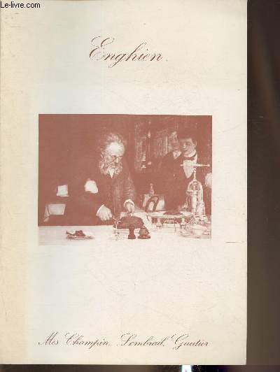 Catalogue de vente aux enchres/6-7 novembre 1983- Enghine Hotel des ventes- Bibliothque gastronomique et oenologie