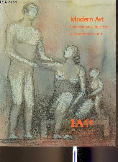 Modern art international Auction 4 dcembre 2001