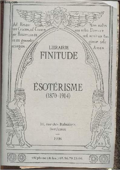 Catalogue Finitude sotrisme (1870-1914)
