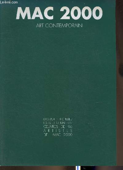 Catalogue de vente aux enchres/Art contemporain - Drouot Richelieu- 12 et 13 juin 1997