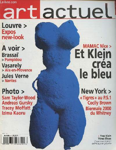 Art actuel- n°8-Mai/Juin 2000-Sommaire: Louvre : Expos new look- Brassaï: Pom... - Photo 1/1
