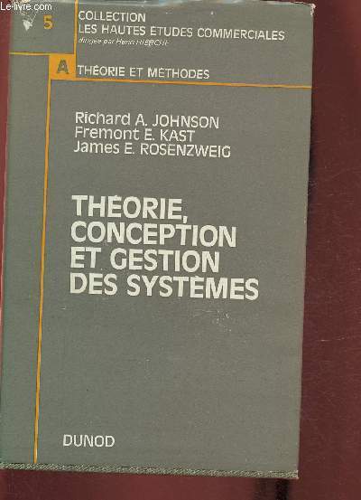 Thorie, conception et gestion des systmes (Collection 
