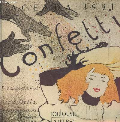 Agenda 1991/ Henri de Toulouse-Lautrec 1864-1901
