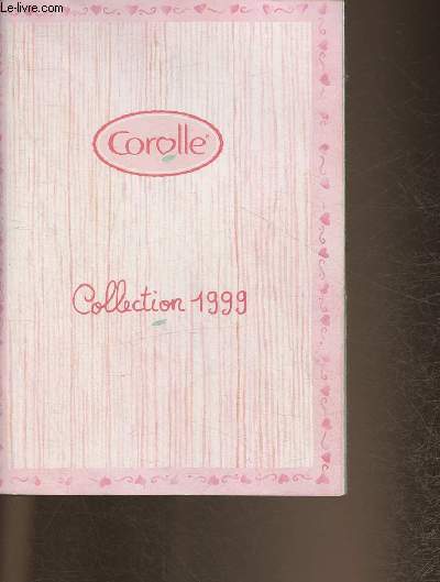 Catalogue Corole Collection 1999