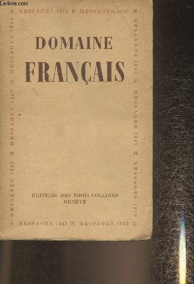 Domaine Franais- Messages 1943