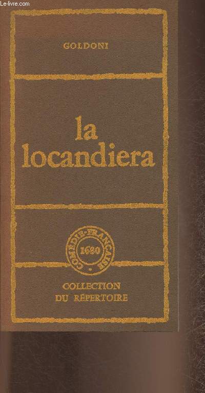 La locandiera- Comdie en 3 actes