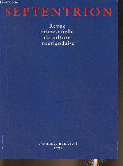 Sptentrion 24e anne n1- 1995