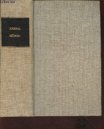 Journal de mdecine et de chirurgie pratiques,  l'usage des mdecins praticiens Tome V et VI (1 volume)