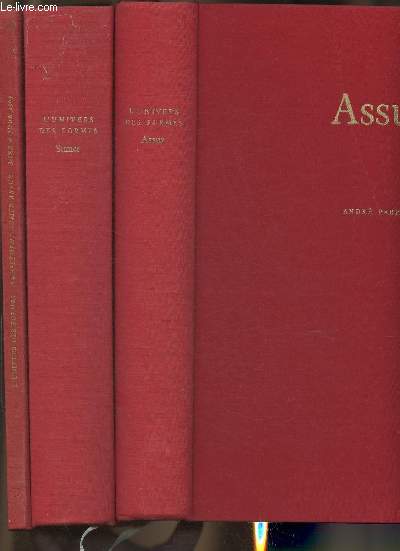 3 volumes/ Sumer+ Assur+ Supplément Sumer-Assur (mise à jour 1969)(Collection 