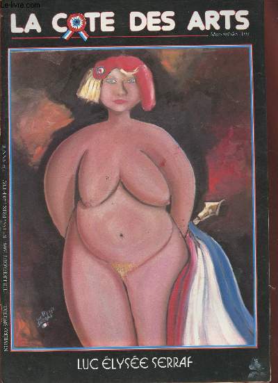 La cote des arts N136- Juillet/Aout 1989- nspcial Luc Elyse Serraf