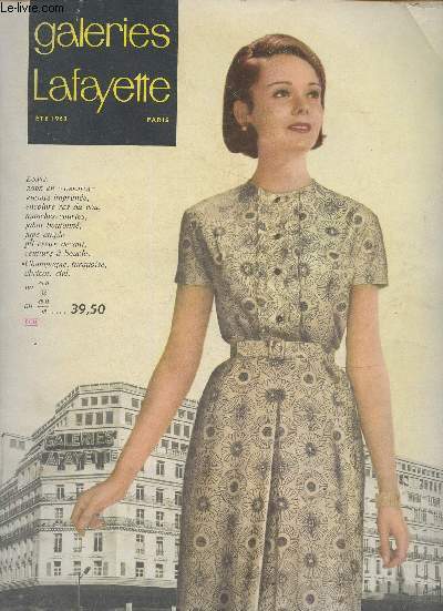 Catalogue des Galeries Lafayette- Et 1963