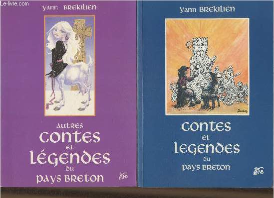 2 volumes/Contes et lgendes du pays breton + Autres contes et lgendes du Pays Breton