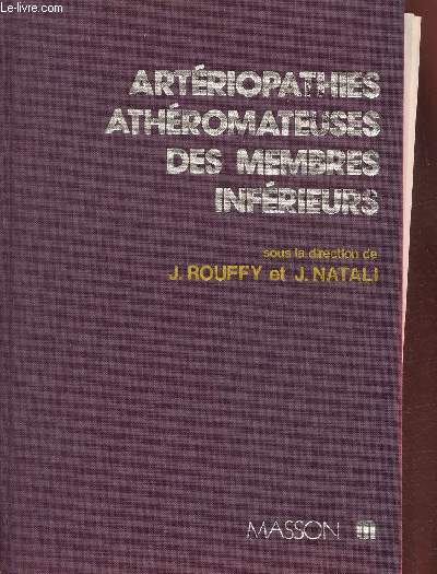 Artriopathies athromateuses des membres infrieurs