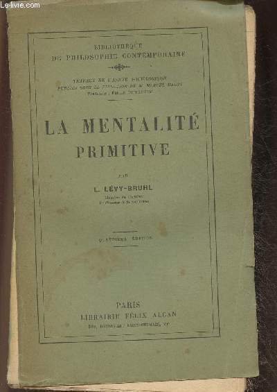 La mentalit primitive