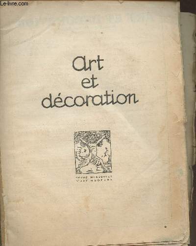 Art et décoration n°de Mai 1922