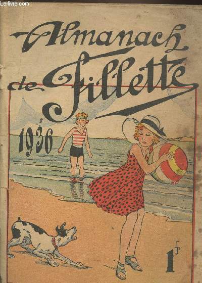 Almanach de fillette 1936