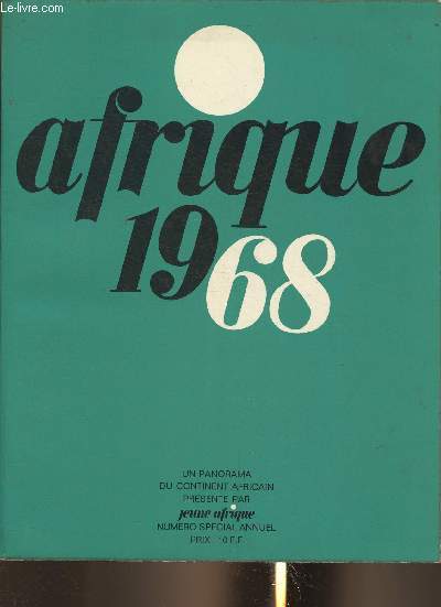 Afrique 1968- Numro Spcial annuel de 