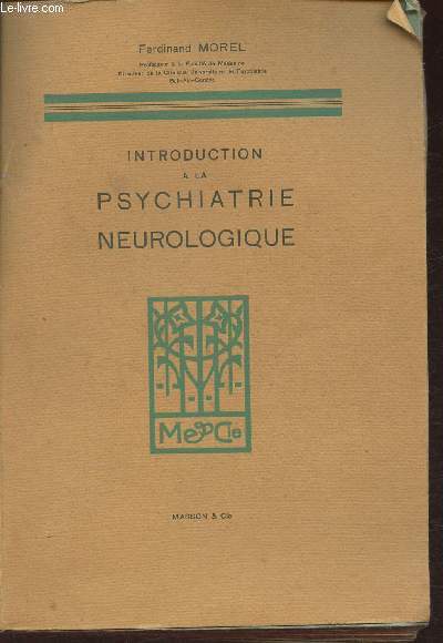 Introduction  la psychiatrie neurologique