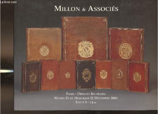 Catalogue de vente aux enchres- Drouot Richelieu 21 et 22 dcembre 2004
