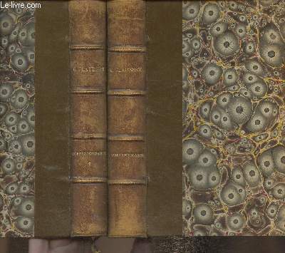 Correspondance Tomes I et II (2 volumes) 1830-1850 et 1850-1854.