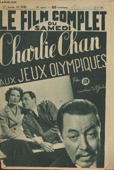 Le film complet du samedi- n2185- 12-11-38/ Charlie Chan aux jeux olympiques
