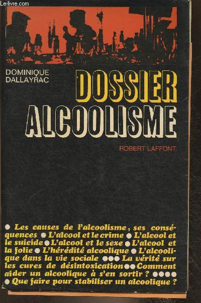 Dossier Alcolisme