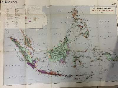 Le Monde Malais ( Indonsie, Malaisie, Philippines)- Carte n65-