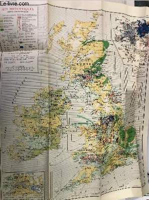 Iles Britanniques- Carte conomique- N61