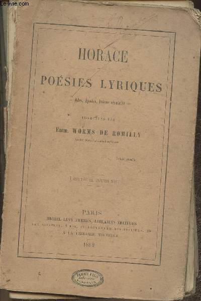 Posies lyriques- odes, podes, pome sculaire