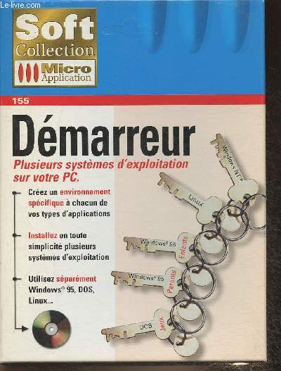 Dmarreur, plusieurs systmes d'exploitation sur votre PC/Manuel d'utilisation, carte d'enregistrement, catalogue 98+ CD