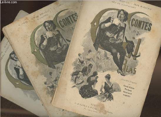 Contes de Gil Blas Tomes I, II, III (3 volumes) (Sommaire des volumes en photo)