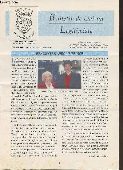 Bulletin de liaison Lgitimiste n de Mai-Juin 1998