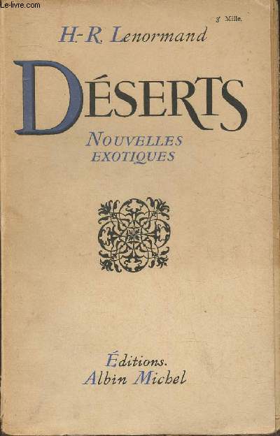 Dserts - nouvelles exotiques