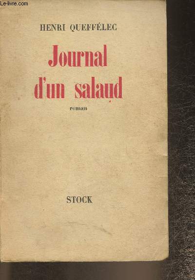 Journal d'un salaud- roman