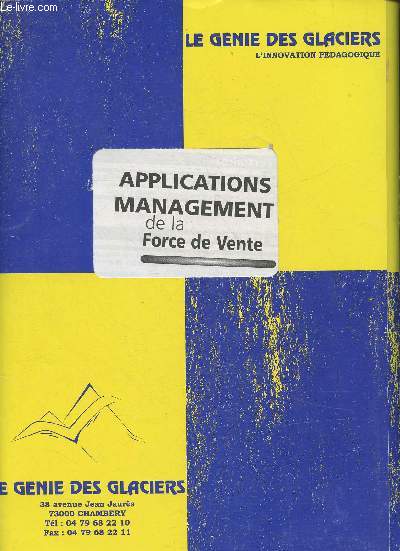 Pochette/ Applications management de la Force de vente