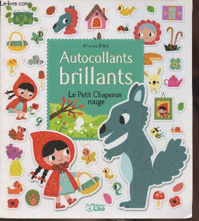 Autocollants brillants- Le petit chaperon rouge