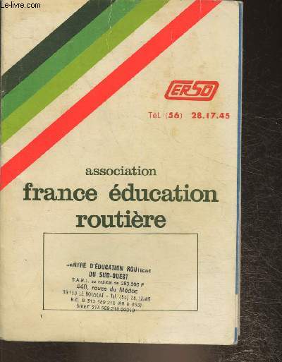 Association france ducation routire- Code de la route